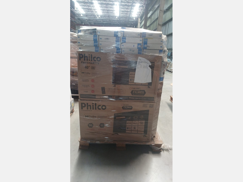 Lote 30022 - PALLET FECHADO COM APROXIMADAMENTE 210 ITENS