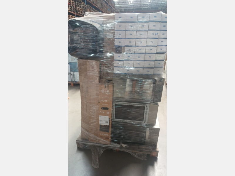 Lote 30028 - PALLET FECHADO COM APROXIMADAMENTE 90 ITENS