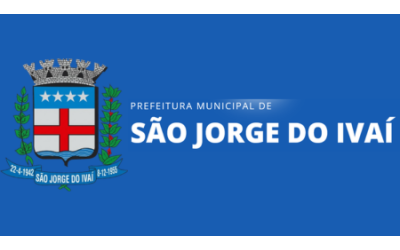 LEILÃO MUNICÍPIO DE SÃO JORGE DO IVAÍ - PR