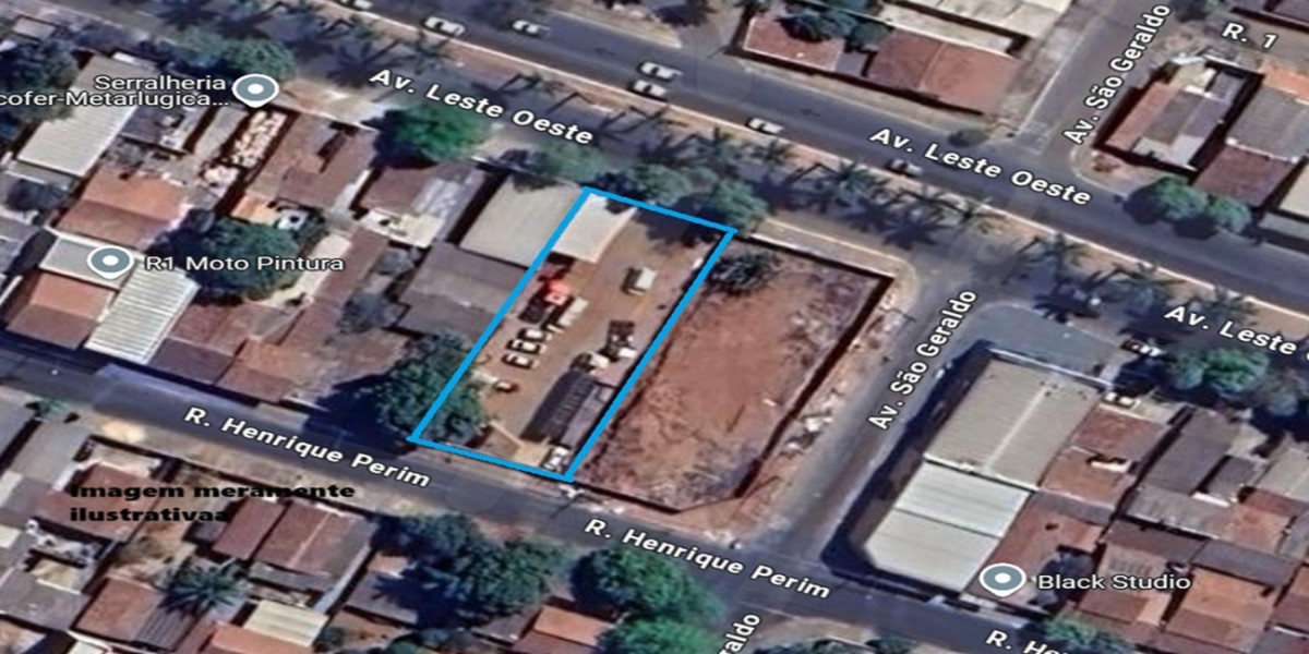 Lote 1 - terreno 950 m² na rua 605 e av. leste oeste em goiânia/go