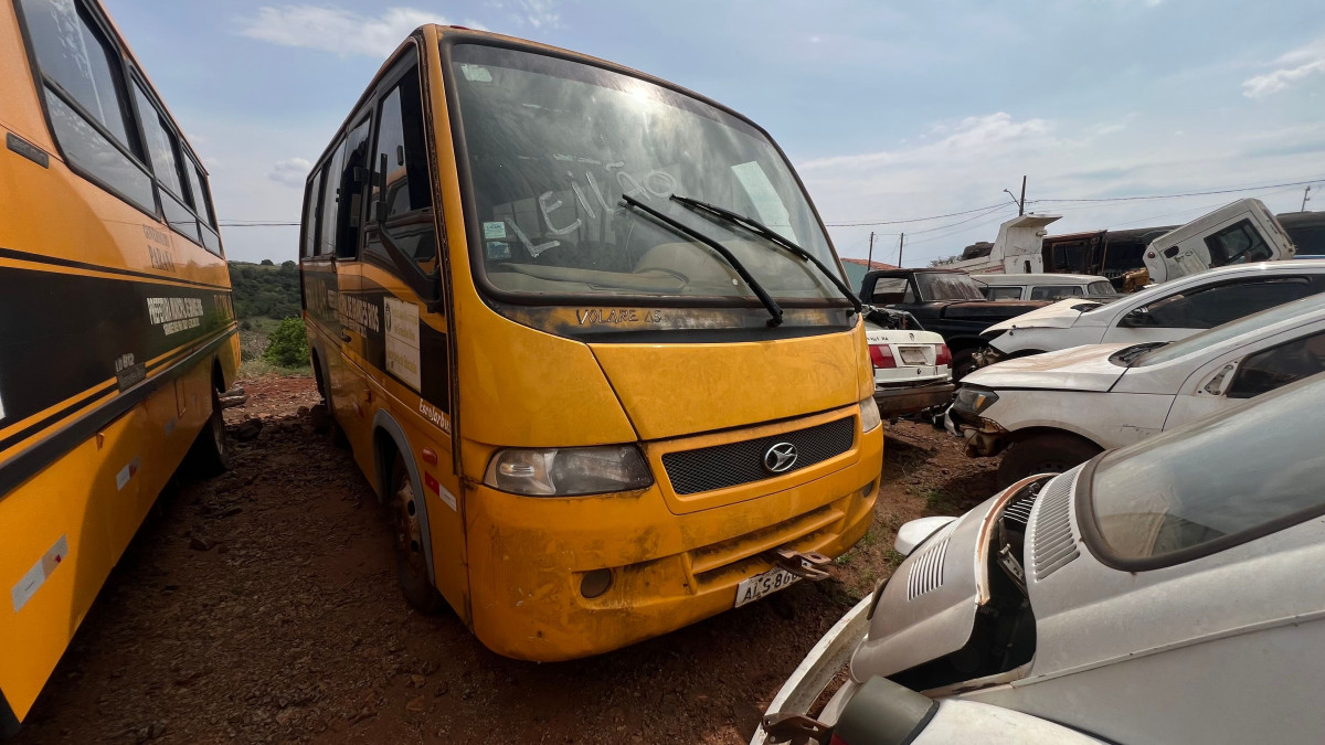 Grandes Rios/PR - MICRO-ÔNIBUS MARCOPOLO VOLARE A5 ESMO - leilão extrajudicial - Grandes Rios PR - lance mínimo R$ 16.000