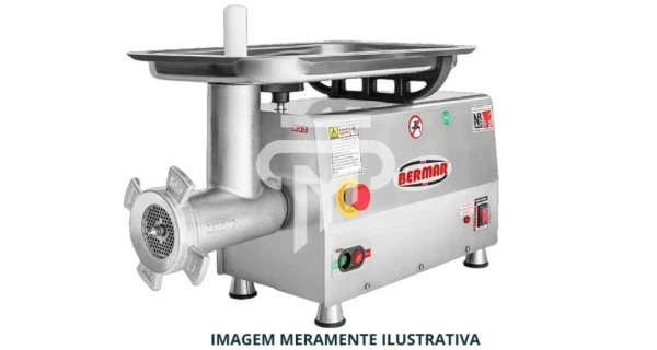 Moedor de carne industrial Bermar BM20