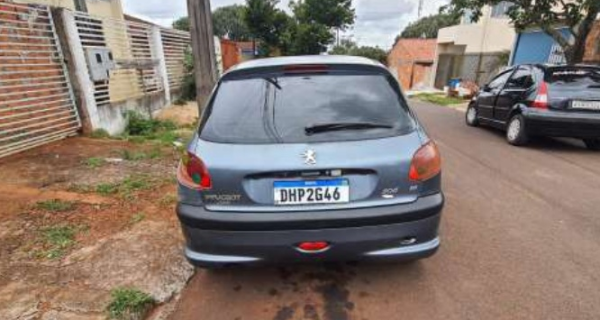 VEÍCULO I/PEUGEOT 206 14 PRESENC, ANO DE FABRICAÇÃO/MODELO: 2005/2005