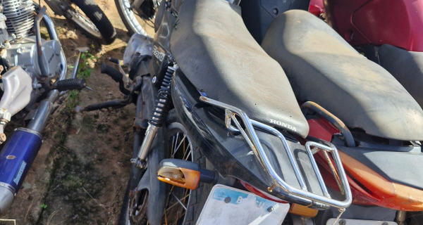 SUCATA SERVÍVEL DE MOTOCICLETA HONDA/CG150 Titan, ANO DE FABRICAÇÃO/MODELO: 2005/2005