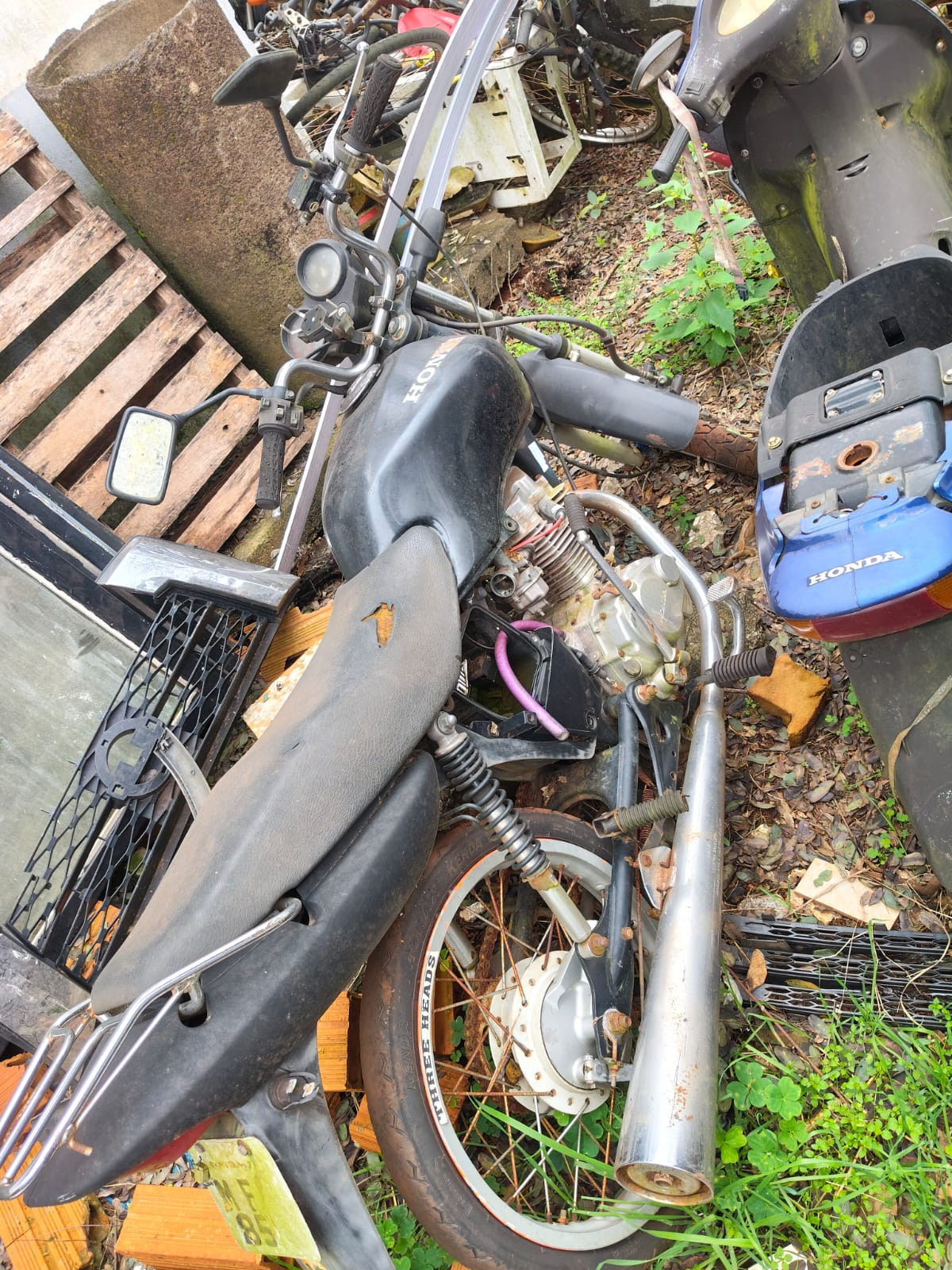 SUCATA SERVÍVEL DE MOTOCICLETA HONDA/CG 125 FAN — foto 4 de 7