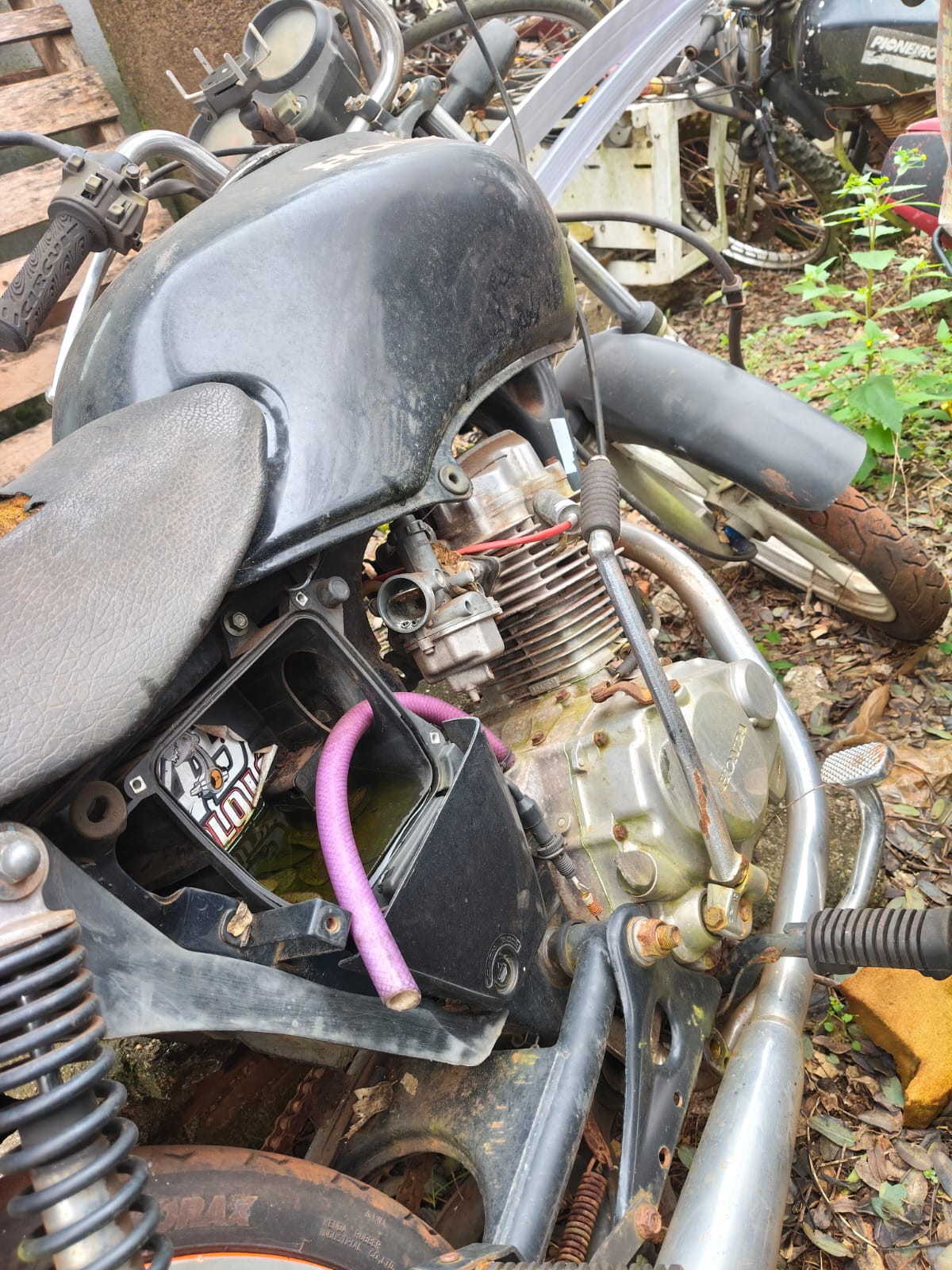 SUCATA SERVÍVEL DE MOTOCICLETA HONDA/CG 125 FAN — foto 3 de 7
