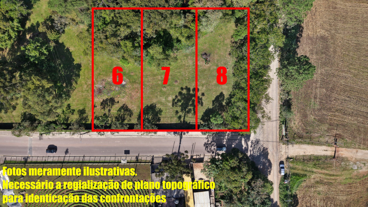 Imagem do imóvel TERRENO NA RUA HEITOR PALLÚ, PIRAQUARA