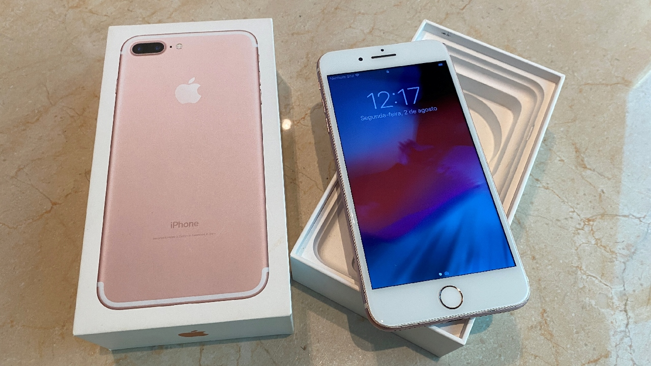 OLEILÕES - IPHONE 7 PLUS ROSE GOLD 32 GB