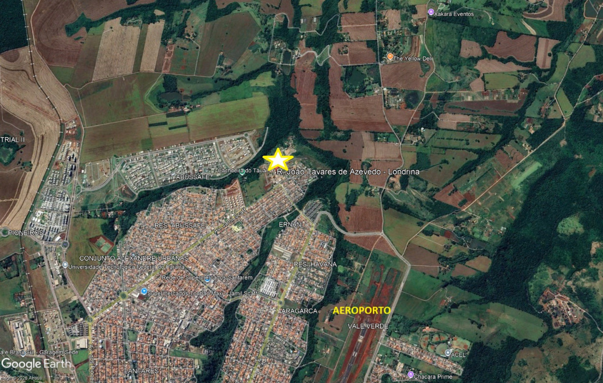 Lote 17 - DATA DE TERRAS n. 29, da quadra n. 03, com a área de 250,00m2, localizado em Londrina - PR, bairro Jardim Tenerife