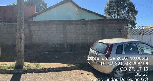 GO/AGUAS LINDAS DE GOIAS - Casa em RESIDENCIAL JARDIM PARAISO