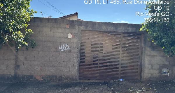 GO/RIO VERDE - Casa em SOLAR MONTE SIAO