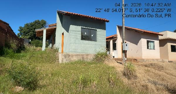PR/CENTENARIO DO SUL - Casa em CENTRO