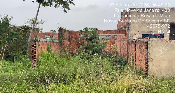 SE/NOSSA SENHORA DO SOCORRO - Terreno em SANTA INES