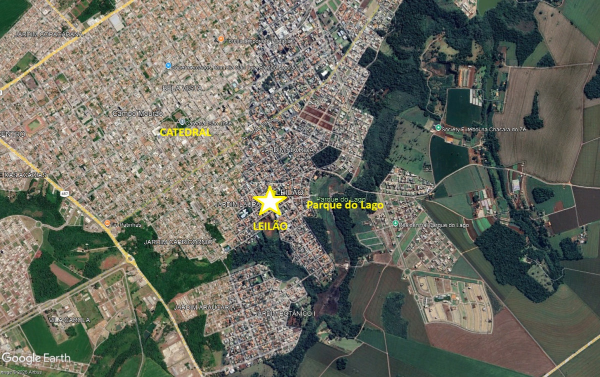 Rua Jurema Pompeo Miguel, nº 552, Jardim Country Club, Campo Mourão - PR