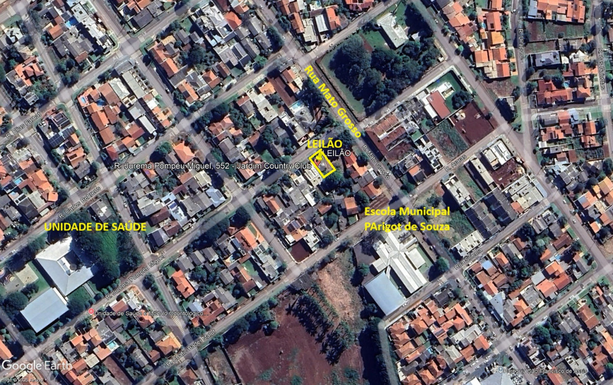 Rua Jurema Pompeo Miguel, nº 552, Jardim Country Club, Campo Mourão - PR
