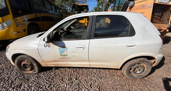 AUTOMÓVEL - Chevrolet Celta 1.0 LT – Ano/Modelo 2014/2014 – Cor Branca