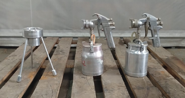 PISTOLA DE PINTURA COM VISCOSÍMETRO