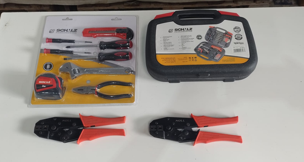 KIT DE FERRAMENTAS COM 4 PEÇAS, REF. KIT 8+116