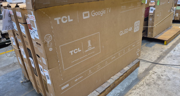 5 TVS COM TELAS QUEBRADAS MULTIMARCAS