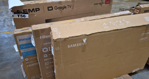 5 TVS COM TELAS QUEBRADAS MULTIMARCAS