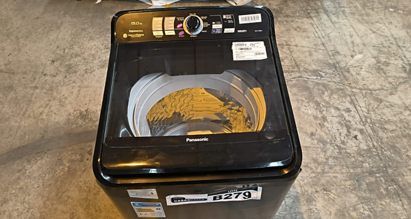 LAV PANASONIC TOP LOAD 15KG F150TB TITANIO 220V