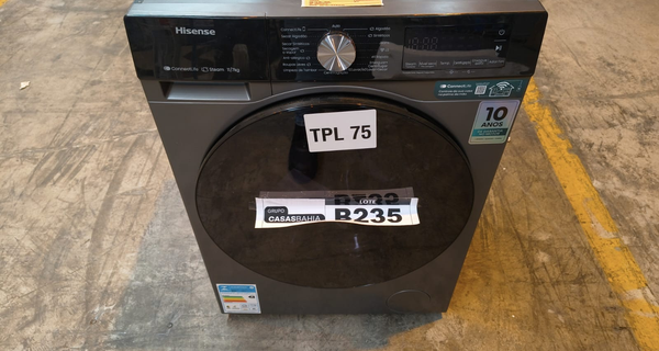 L/S 11KG HISENSE WD3S11 WIFI TITANIUM 127V