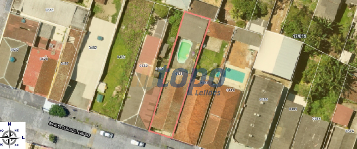 Lote 1 - Sobrado - Rua Coronel Libero, 130 - Centro - Antonina/PR