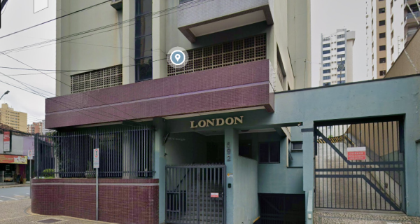 Nua-propriedade - Apartamento com vaga - Cond. Edifício London - Rua Carlos Gomes, 592 - Centro - Limeira/SP