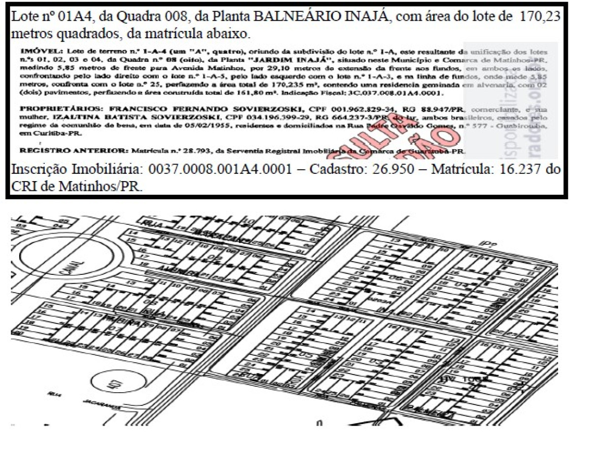 Imagem do imóvel Lote de terreno